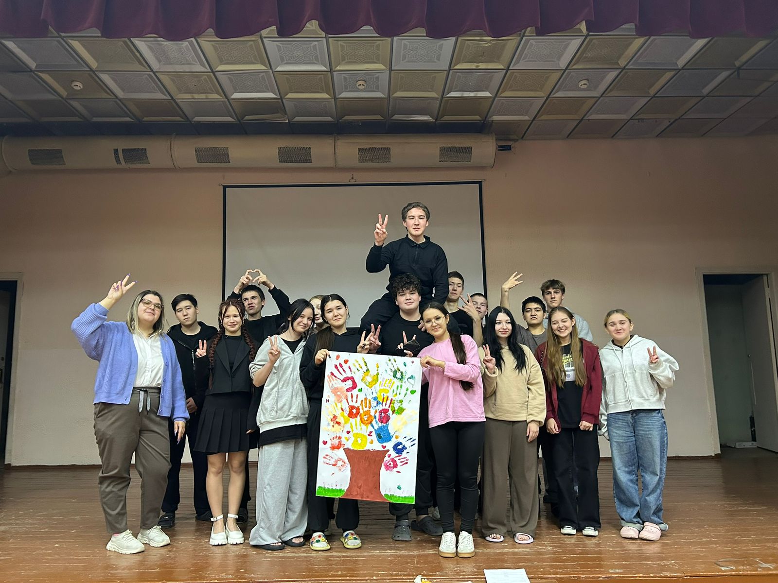 Акция «Дерево добра» в общежитии №4