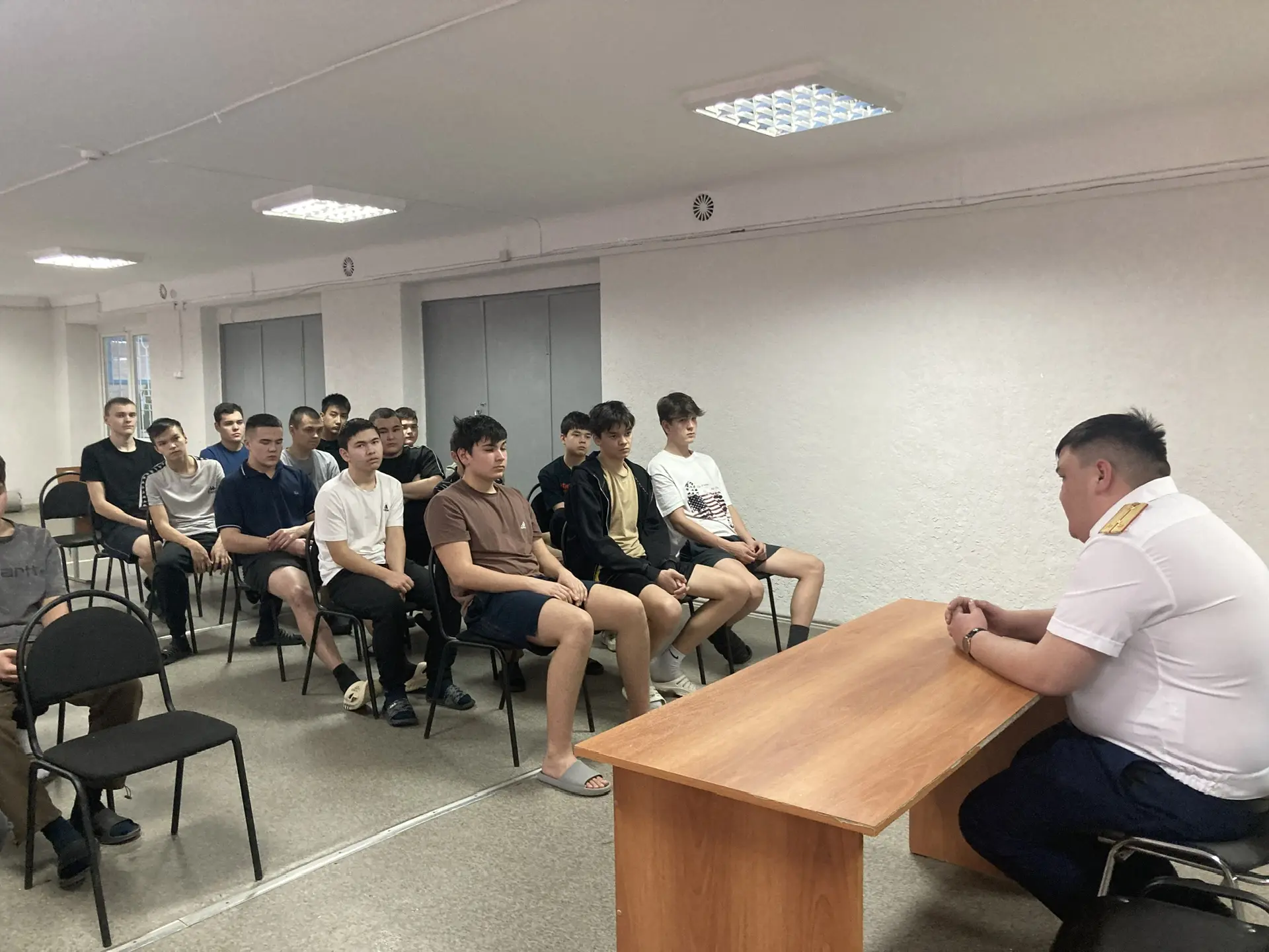 В колледже прошла лекция с сотрудником Следственного комитета