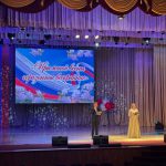 Студенты колледжа на концерте «Крымской весны горизонты бескрайние».