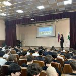 Встреча 1 курсов нефтяного направления с врачом Шарафиевой А.И.