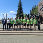 Сборная УТЭК одержала победу на легкоатлетической эстафете, посвященной 81-й годовщине Победы в Великой Отечественной войне